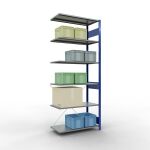 Anbauregal, Fachbodenregal Stecksystem MULTIplus150, 2500...