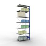 Anbauregal, Fachbodenregal Stecksystem MULTIplus150, 3000...