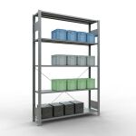 Stecksystem Grundregal - 2000x1300x300 mm, Typ 150 kg