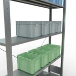 Stecksystem Grundregal - 2000x1300x300 mm, Typ 150 kg