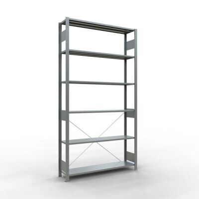 Stecksystem Grundregal - 2500x1300x300 mm, Typ 150 kg