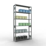 Stecksystem Grundregal - 2500x1300x300 mm, Typ 150 kg