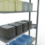 Stecksystem Anbauregal - 2500x1300x300 mm, Typ 150 kg