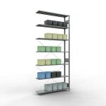 Stecksystem Anbauregal - 3000x1300x300 mm, Typ 150 kg