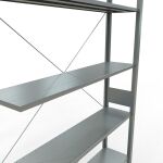 Stecksystem Anbauregal - 3000x1300x300 mm, Typ 150 kg