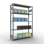 Stecksystem Grundregal - 2000x1300x400 mm, Typ 150 kg