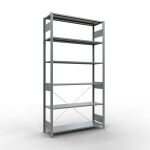 Stecksystem Grundregal - 2500x1300x400 mm, Typ 150 kg