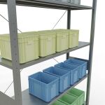 Stecksystem Grundregal - 3000x1300x400 mm, Typ 150 kg