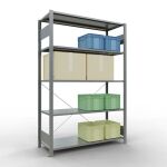 Stecksystem Grundregal - 2000x1300x500 mm, Typ 150 kg