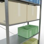 Stecksystem Grundregal - 2000x1300x500 mm, Typ 150 kg