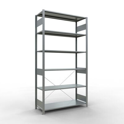 Stecksystem Grundregal - 2500x1300x500 mm, Typ 150 kg