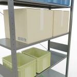 Stecksystem Grundregal - 3000x1300x500 mm, Typ 150 kg