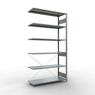 Stecksystem Anbauregal - 2500x1300x500 mm, Typ 150 kg