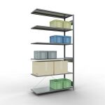 Stecksystem Anbauregal - 2500x1300x500 mm, Typ 150 kg