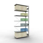 Stecksystem Anbauregal - 3000x1300x500 mm, Typ 150 kg