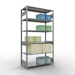 Stecksystem Grundregal - 2500x1300x600 mm, Typ 150 kg