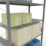 Stecksystem Grundregal - 3000x1300x600 mm, Typ 150 kg