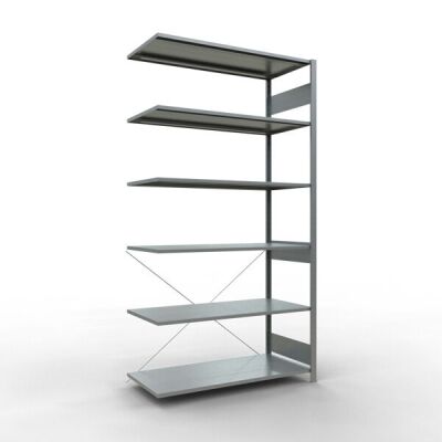 Stecksystem Anbauregal - 2500x1300x600 mm, Typ 150 kg