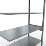 Stecksystem Anbauregal - 2500x1300x600 mm, Typ 150 kg