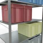 Stecksystem Grundregal - 2000x1300x800 mm, Typ 150 kg