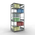 Stecksystem Grundregal - 3000x1300x800 mm, Typ 150 kg