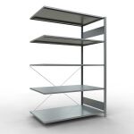 Stecksystem Anbauregal - 2000x1300x800 mm, Typ 150 kg
