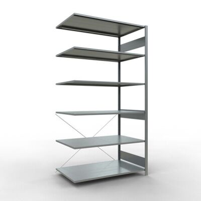 Stecksystem Anbauregal - 2500x1300x800 mm, Typ 150 kg