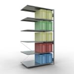 Stecksystem Anbauregal - 2500x1300x800 mm, Typ 150 kg