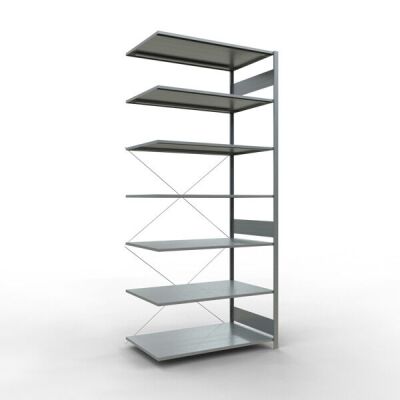 Stecksystem Anbauregal - 3000x1300x800 mm, Typ 150 kg