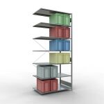 Stecksystem Anbauregal - 3000x1300x800 mm, Typ 150 kg