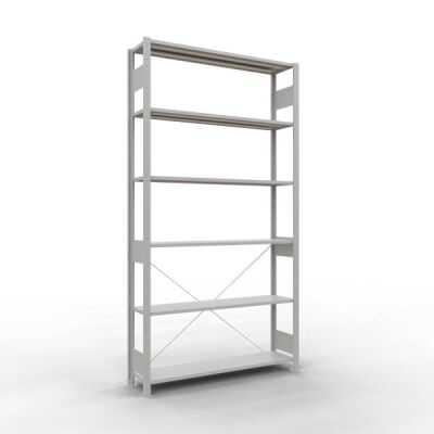 Stecksystem Grundregal - 2500x1300x300 mm, Typ 150 kg