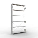 Stecksystem Grundregal - 2500x1300x300 mm, Typ 150 kg
