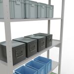 Stecksystem Grundregal - 2500x1300x300 mm, Typ 150 kg