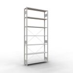 Stecksystem Grundregal - 3000x1300x300 mm, Typ 150 kg