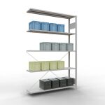 Stecksystem Anbauregal - 2000x1300x300 mm, Typ 150 kg