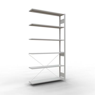 Stecksystem Anbauregal - 2500x1300x300 mm, Typ 150 kg