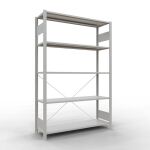 Stecksystem Grundregal - 2000x1300x400 mm, Typ 150 kg