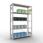 Stecksystem Grundregal - 2000x1300x400 mm, Typ 150 kg