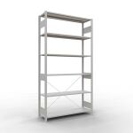 Stecksystem Grundregal - 2500x1300x400 mm, Typ 150 kg