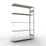 Stecksystem Anbauregal - 2000x1300x400 mm, Typ 150 kg