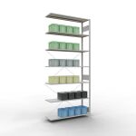 Stecksystem Anbauregal - 3000x1300x400 mm, Typ 150 kg