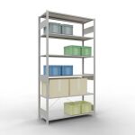 Stecksystem Grundregal - 2500x1300x500 mm, Typ 150 kg