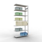 Stecksystem Anbauregal - 3000x1300x500 mm, Typ 150 kg