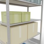 Stecksystem Grundregal - 2000x1300x600 mm, Typ 150 kg