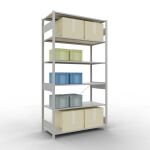 Stecksystem Grundregal - 2500x1300x600 mm, Typ 150 kg