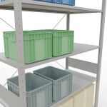 Stecksystem Grundregal - 3000x1300x600 mm, Typ 150 kg