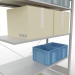 Stecksystem Anbauregal - 2000x1300x600 mm, Typ 150 kg