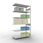 Stecksystem Anbauregal - 2500x1300x600 mm, Typ 150 kg