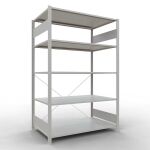 Stecksystem Grundregal - 2000x1300x800 mm, Typ 150 kg