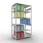 Stecksystem Grundregal - 2500x1300x800 mm, Typ 150 kg